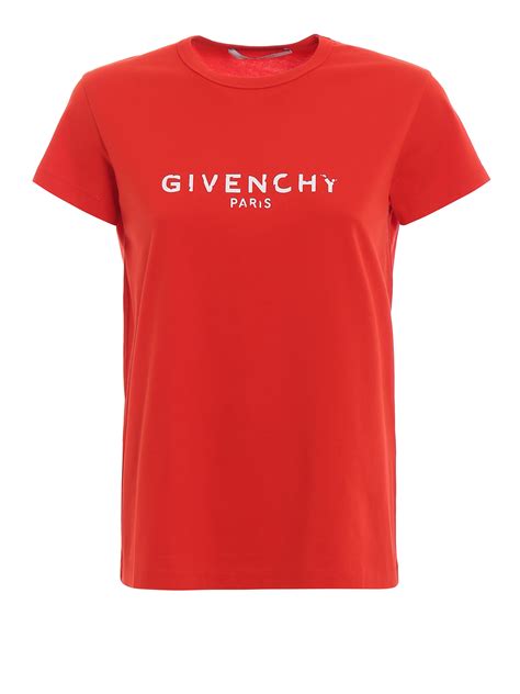 givenchy t shirt rot|givenchy t shirts herren.